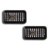 JOM 82286 Side Turn Lights Crystal/Black
