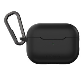 MagEasy AirPods Pro 2 AirPods Pro Case, Shockproof, Drop Prevention, Carabiner Included, Cover, Wireless Charging, AirPodsPro Case, Compatible with Air Pods Pro 2, 1st and 2nd Generation, Case SKIN