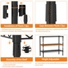 Xiofio 3 Tier Ladder Potted Multiple Plants for Indoor and
