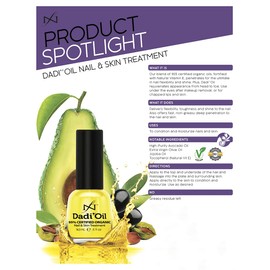 Dadi Nail Cuticle Skin Oil Treatment (15 ml / 0.5 Fl Oz.)