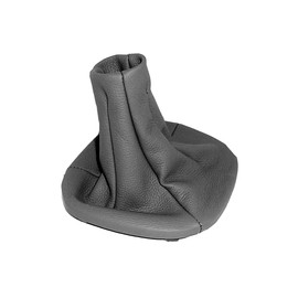 lartepelle Gear Stick Gaiter Genuine Leather Anthracite Compatible with Fiat Panda 169