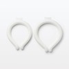 MUJI 83896089 Neck Cooler, Clear, L: Approx. 6.1 x 7.1