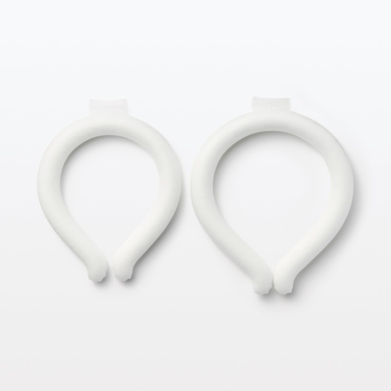 MUJI 83896089 Neck Cooler, Clear, L: Approx. 6.1 x 7.1