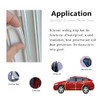 Ququyi Silicone Foam Strip, (1/4" Dia) Soundproofing Windows Sealing Strip,