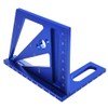 Upgrade Woodworking Measuring Ruler Metric/Inch 3D Multi-Angle Aluminum Alloy 22.5/30/45/60/67.5/90