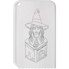 Azeeda 'Witch & Spellbook' Plastic Ice Scraper (IC00045863)