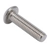 100Pcs Button Head Socket Caps Screws M4 Galvanized Steel for