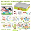 Puzzle for Kids 3-5: 3D Mushroom Nail Puzzle 460 Pieces
