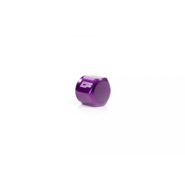 ColorFittings PURPLE 6AN / 6 AN Cap, Plug, Blockoff w/ o-ring (Matches TiAL Purple)