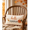 Corduroy Fall Pillow Covers 12x20 Farmhouse Sunflower Pillow Covers