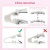 Kit de Pestañas Postizas Magnéticas,con Aplicador sin Pegamento y estuche