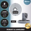 Dishwasher Unterkorbrollen | Contents: 8 Suitable for AEG Favorit Zanussi,