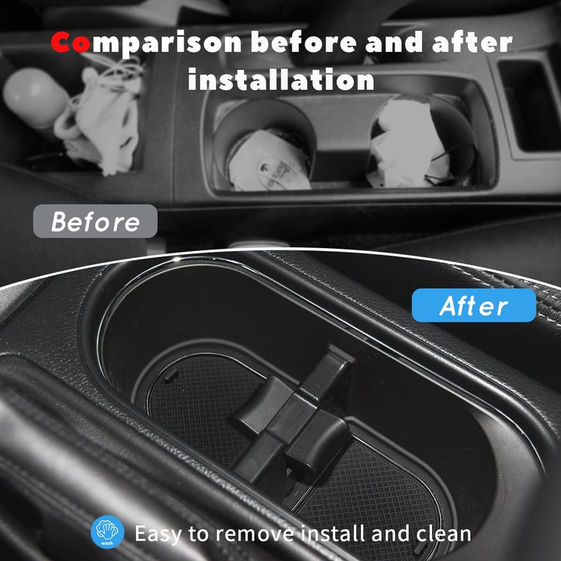 Auovo Anti Dust Mats Compatible with Subaru Forester Accessories 2014-2018
