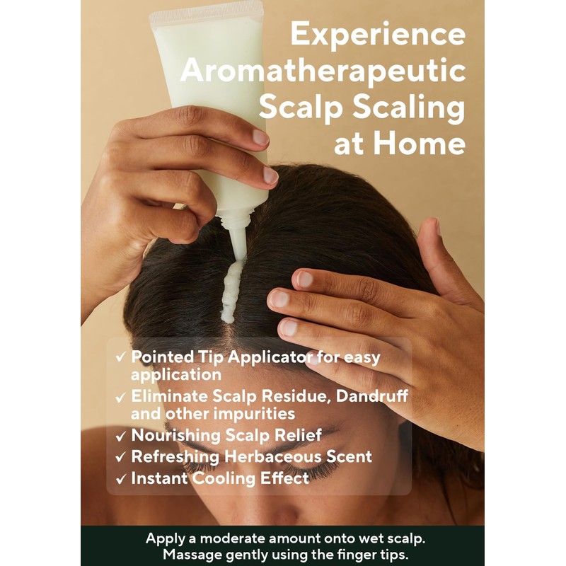AROMATICA Rosemary Scalp Scrub 5.82oz / 165g, Scalp Treatment, Scalp