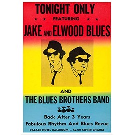 The Blues Brother - Concert Poster print (8”x10”)