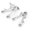 Front Rider Foot Pegs Bracket For Kawasaki Zx6R 2005 2006