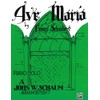 Ave Maria Sheet Piano By Franz Schubert / arr. John