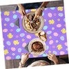 LIFKOME 2pcs Easter Tablecloth Cover for Festive Dining Home and