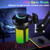KingSom - Micrófono USB Cardioide para juegos para PC, micrófono