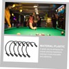 BIUDECO Snooker Basket Hangers Billiard Table Pocket Fixing Holders 6pcs