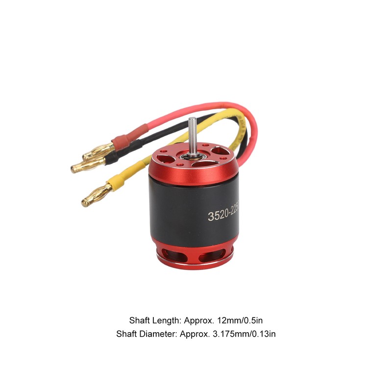 RC Brushless Motor Stable Power Output High Conversion 3542 Brushless