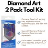 Diamond Art - Diamond Painting Accessory Kit - 2 Styluses,
