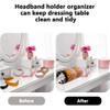 Hair Accessories Holder,Claw Clip Organizer,Acrylic Headband Holder,Hairband Display Stand, for
