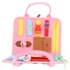 Educational Activity Developing Sensory Board Kids Dress Learning Board Toy
