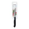 3 CLAVELES CUCHILLO VERDURAS Proflex Negro 10 cm - 4"