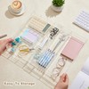 Briwooody Acrylic Drawer Organizer Clear Desk Drawer Organizer Trays with