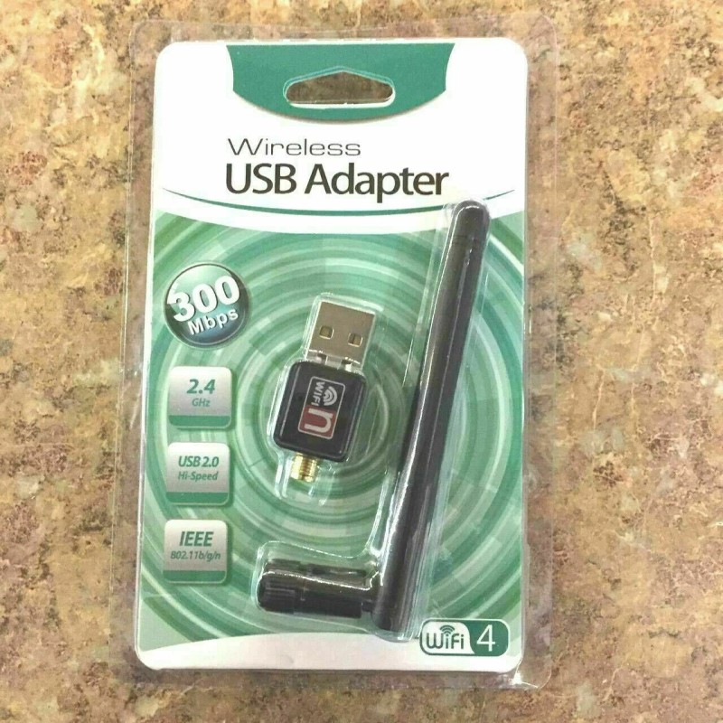 Unbranded NEW 150/300/600/12 - 300Mbps WiFi Adapter