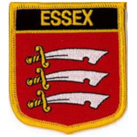 Klicnow Essex County Embroidered Patch 6CM X 7CM (2 1/2" X 2 3/4")