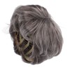 Men Gray Short Wig Heat Resistant Synthetic Multipurpose Adjustable Layered