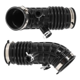 Werruibon 2PCS Air Intake Pipe Hose For 370Z 2009-2020 G37 2008-2013 EX37 2013 OE# 16576-EY00B 16576-EY00A