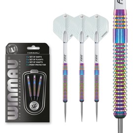 Winmau Solaris Urban - Juego de Dardos de Punta de Acero (21 g)