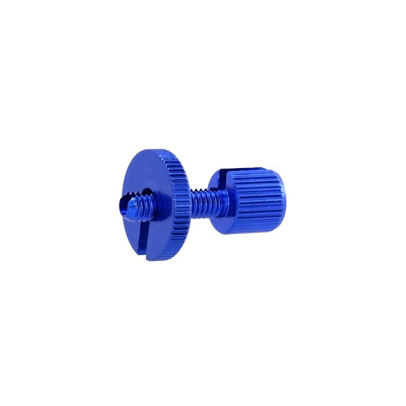 Adjusting Screw Blue Anodised for Bowden Cable, M6 x 22,