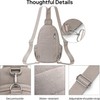 TOPEAST - Bolsos cruzados antirrobo para mujer, bolso pequeño para