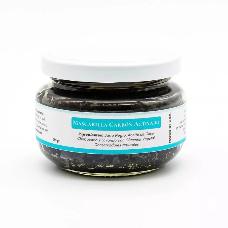 Conexión Ancestral*Natural Beauty Mascarilla Carbón Activado Y Mascarilla De Colágeno