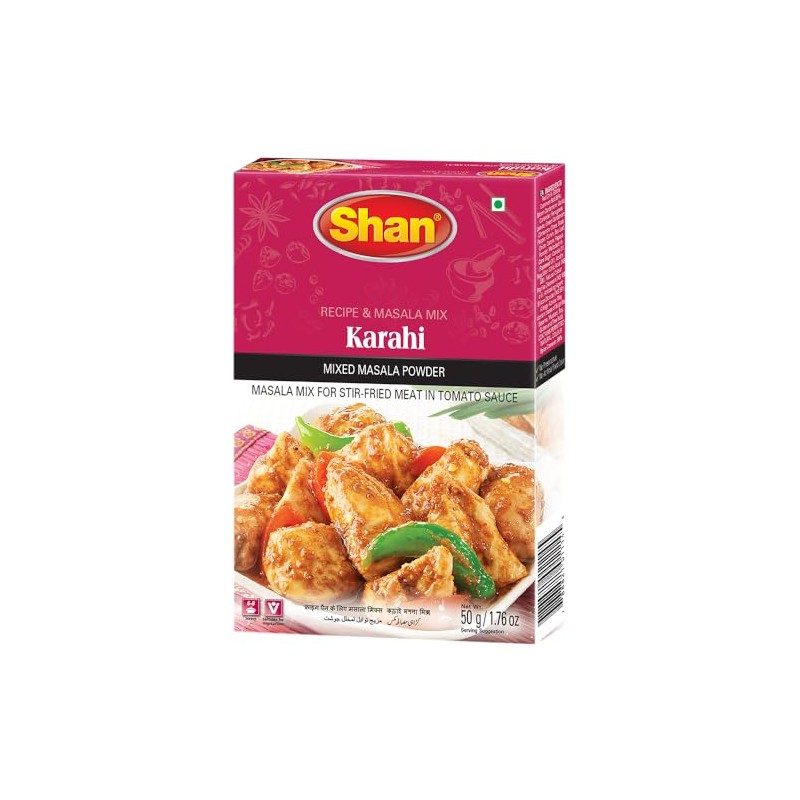 Shan Karahi Masala, 3 Pack, 3 x 50 g