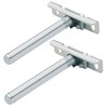 Gedotec Shelf Bracket Adjustable | Pack of 2 Shelf Brackets