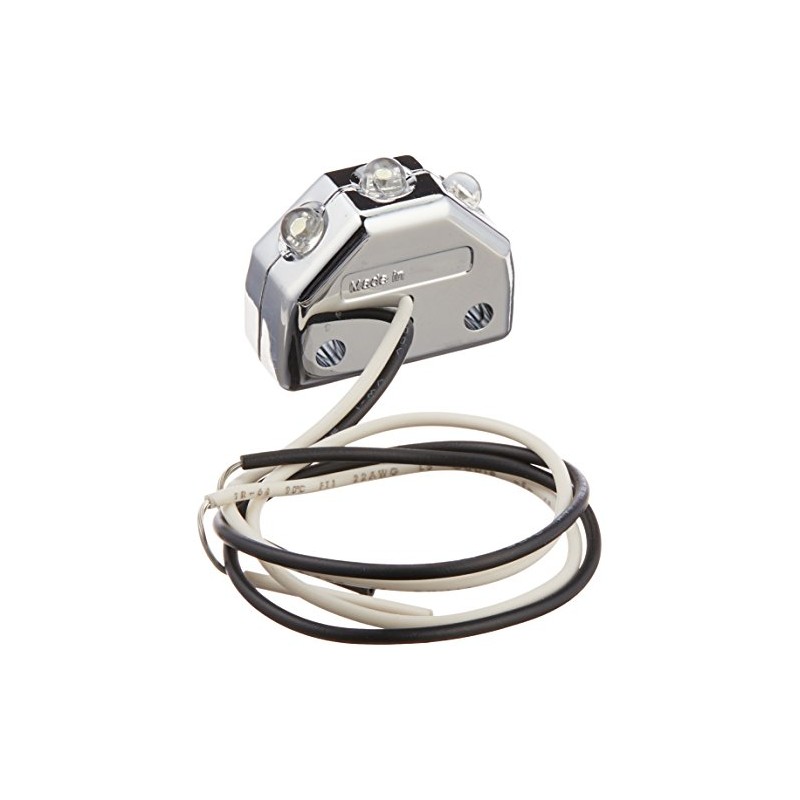 Maxxima (LCL-3CL) White 3 LED Micro Interior Courtesy Light