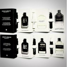 Givenchy Man Cologne Collection Sample Spray Vials 6pc Set