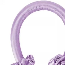 보라색 셀프 웨이브 파마 헤어 링 롤 매직 매직 헤어 웨이브 도구 Purple Self Wave Perm Hair Ring Curl Magic Hair Wave Tool