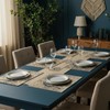 Bucherry 6 Sets Boho Cork Placemats 16 x 12 Inch