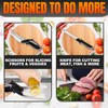 Cutting Board Scissors - 2 In 1 Kitchen Scissors with
