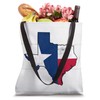 Texas Rustic Home Pride US State Distressed Look Tote Bag