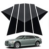 Automobile Door Window Pillar Post Trim Protector Cover Fit for