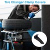 Octoder 4pcs Black Tire Changer Jaw Protectors Rim Clamp Inserts
