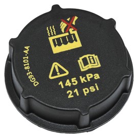 DG93-8101-AA Radiator Coolant Reservoir Tank Cap For Ford Focus Mustang Fusion Escape Fiesta Bronco Edge Ranger Expedition Explorer Transit & Lincoln Aviator MKZ MKC. Replaces# 1301104 DG93-8101-AA