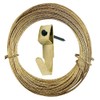 Aretro 19 Piece Medium Brass Plated Picture Hanging Kit Includes